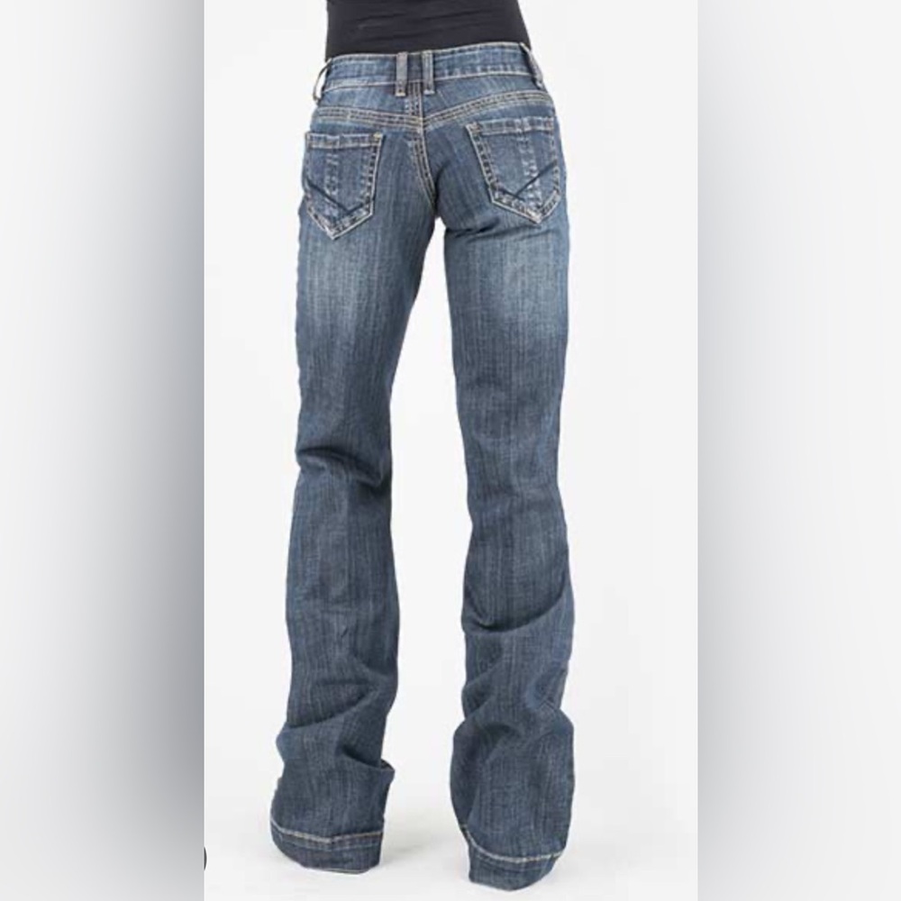 Stetson Women's Trouser Leg Blue Jeans